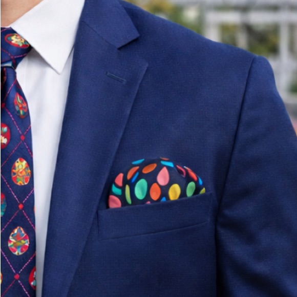 Vintage Pocket Handkerchief Square Insert